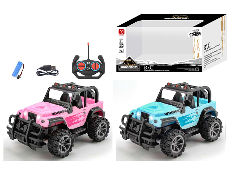 1:18 4 Channel Remote Control Wrangler SUV(Charging)