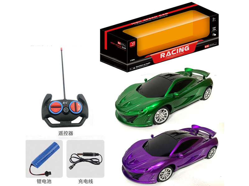 1:18 4-Channel Remote Control Simulated Car