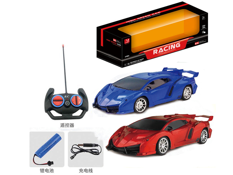 1:18 4-Channel Remote Control Simulated Car