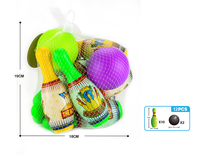 Cartoon Bowling Toy
