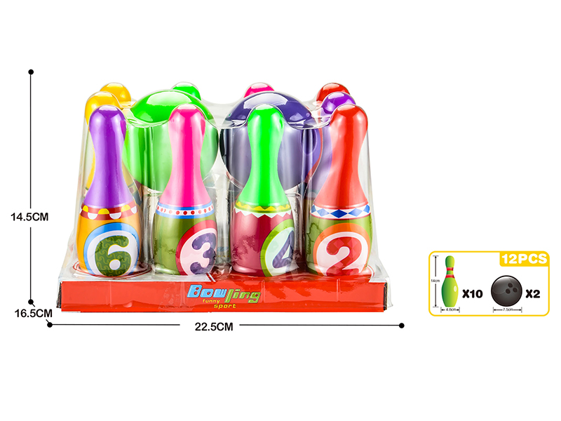 Cartoon Bowling Toy