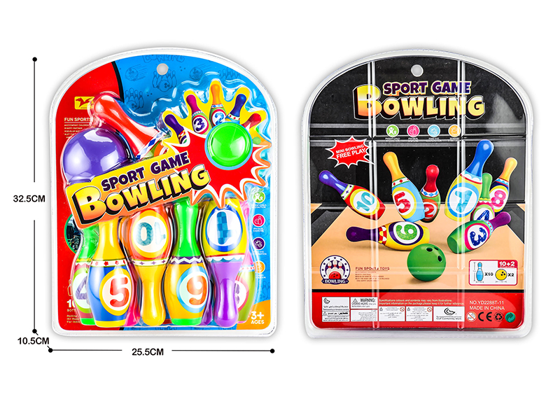 Cartoon Bowling Toy