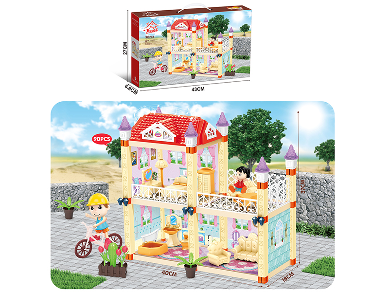 DIY Scene Villa 90pcs
