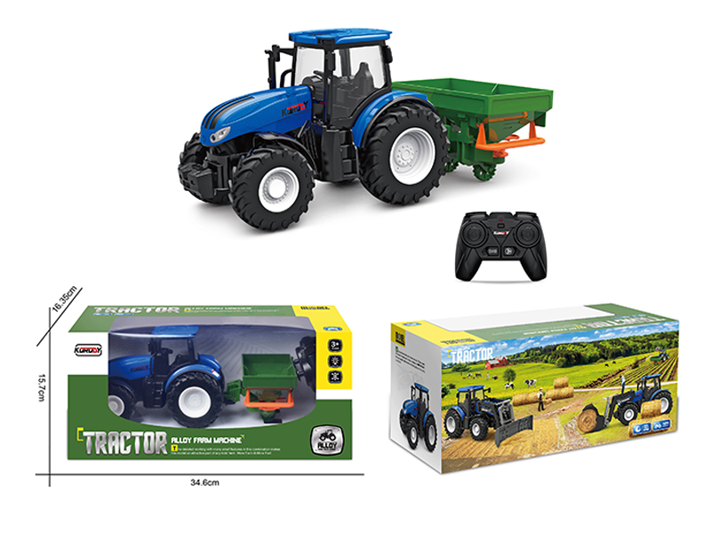R/C Alloy Farmer Manure Truck