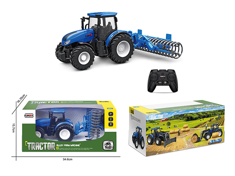 R/C Alloy Farmer Flattening Car
