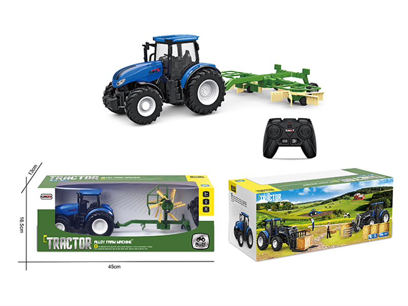 R/C Alloy Farmers' Grass Raking Car
