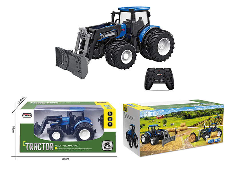 R/C Alloy Farmer Push Car