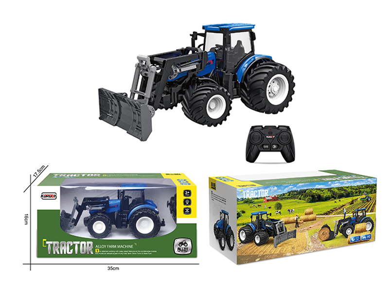 R/C Alloy Farmer Push Car