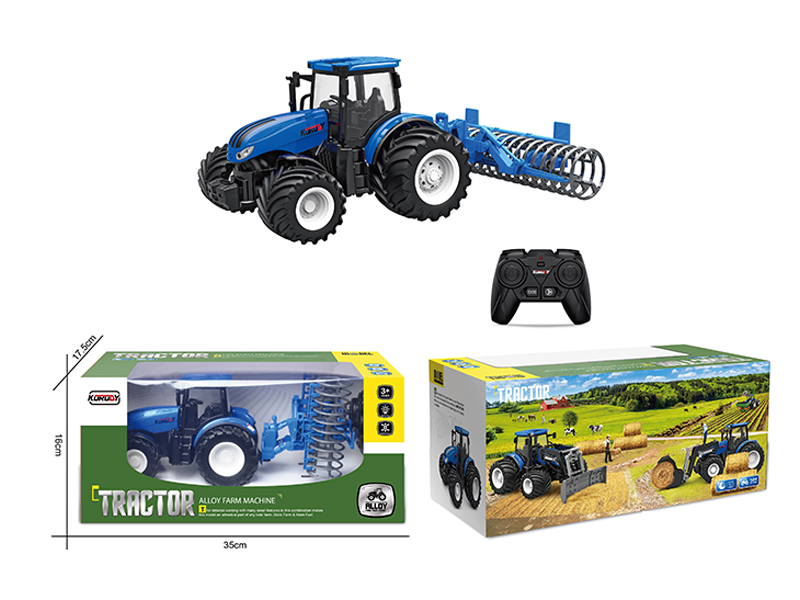 R/C Alloy Farmer Flattening Car