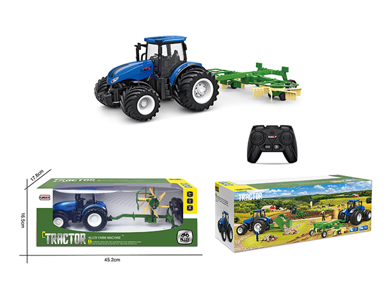 R/C Alloy Farmers' Grass Raking Car