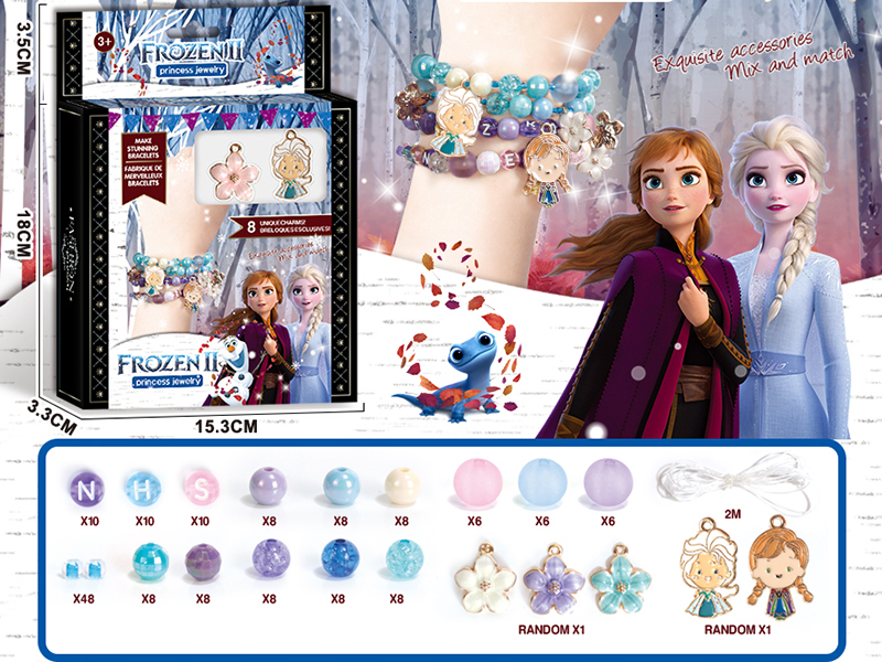 Frozen Theme DIY Beads