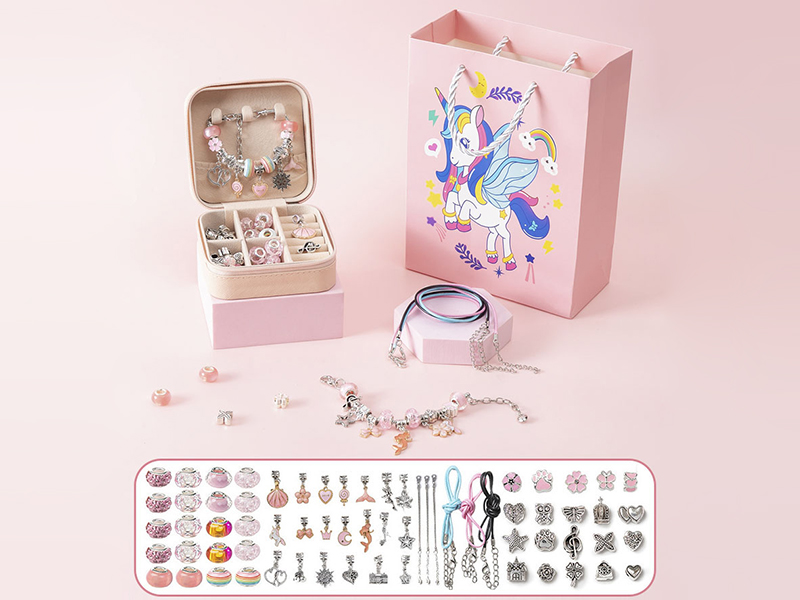 Unicorn Pink DIY Bracelet Set (34PCS)
