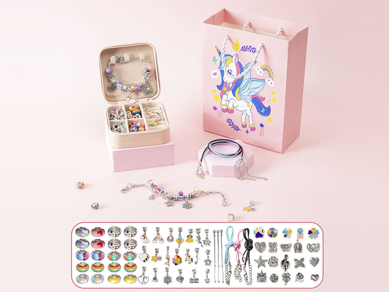 Unicorn Multicolor DIY Bracelet Set (66PCS)