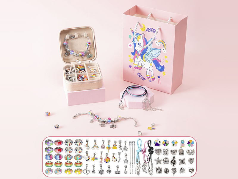 Unicorn Multicolor DIY Bracelet Set (34PCS)