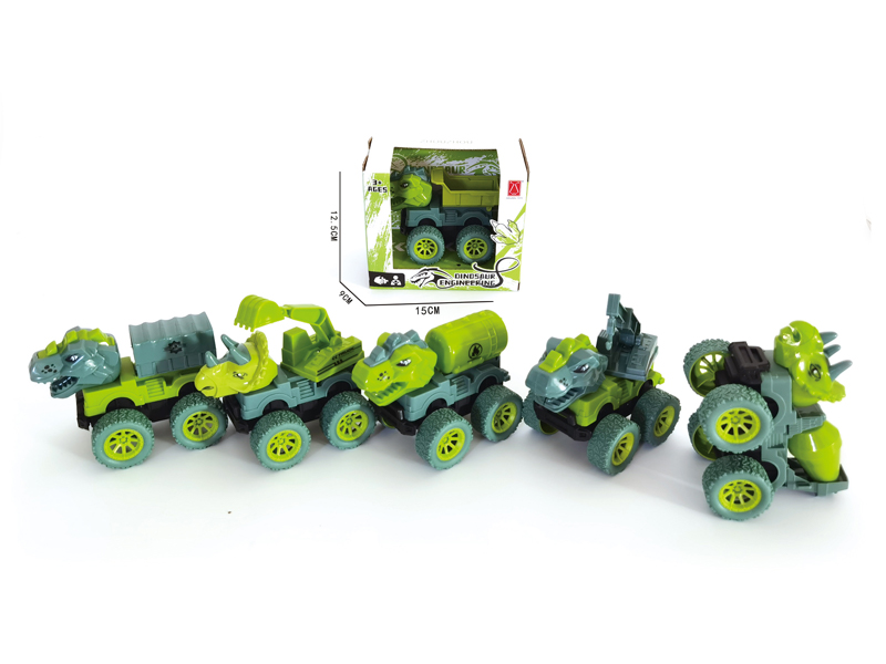Friction Off Road Dinosaur Engineering Vehicle