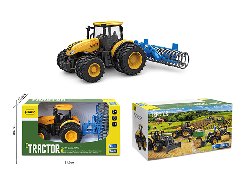 Friction Farmer'S Flattening Car