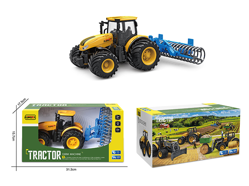 Friction Farmer'S Flattening Car