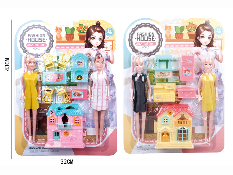 Villa Furniture Toys + Doll