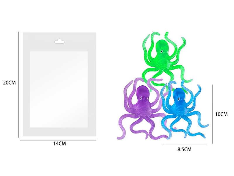 Diving Octopus 3pcs