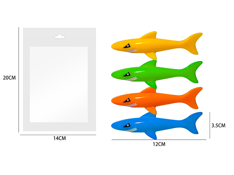 Diving Toys Shark 4PCS