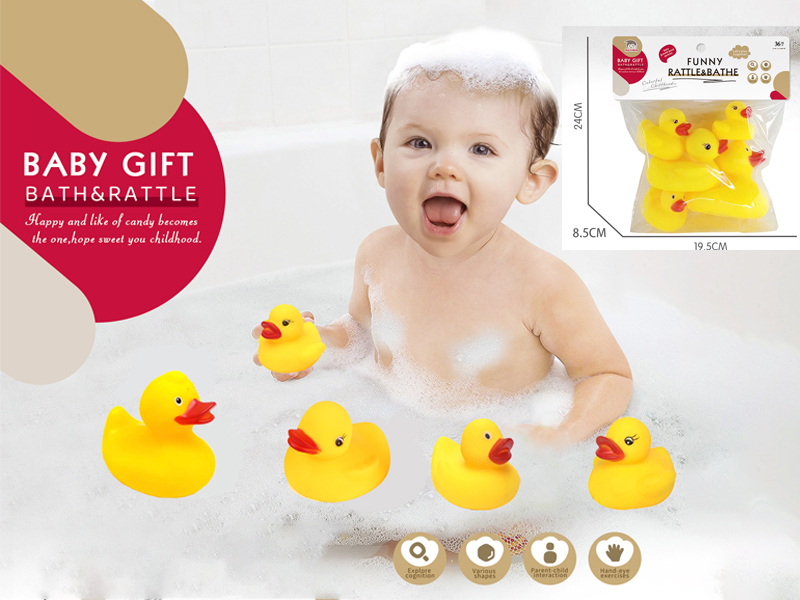 5PCS Vinyl Duck Toy