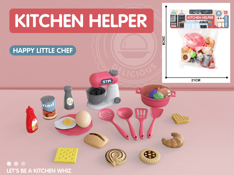 Kitchen Mixer Toy With Soup Pot Set
