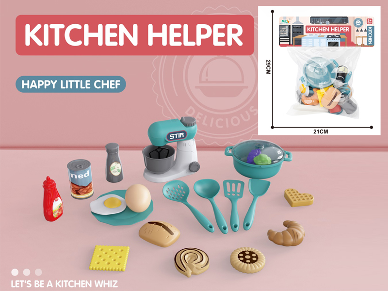 Kitchen Mixer Toy With Soup Pot Set