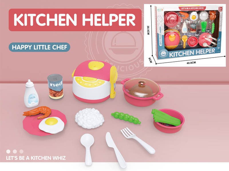 Kitchen Rice Cooker With Soup Pot Set