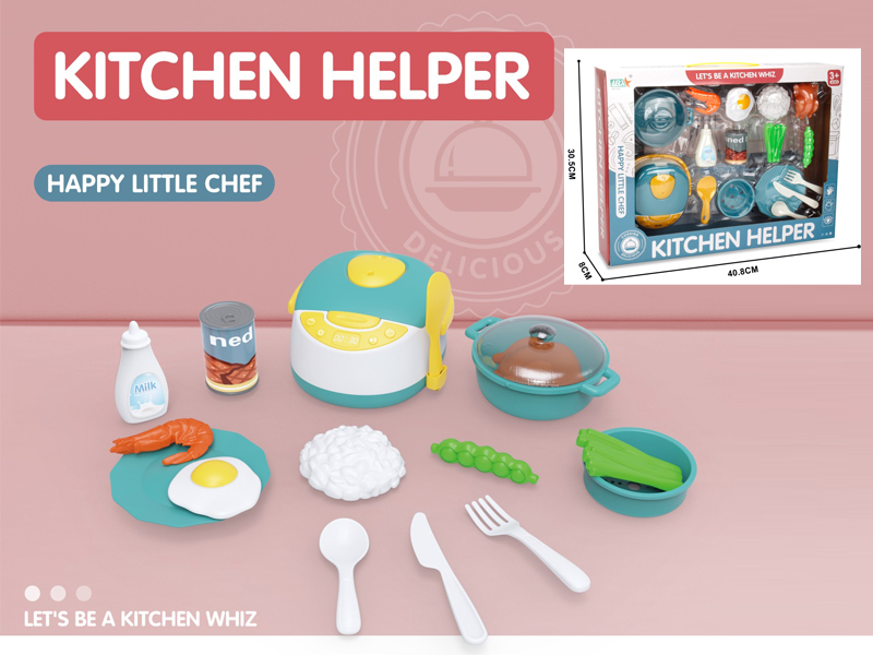 Kitchen Rice Cooker With Soup Pot Set