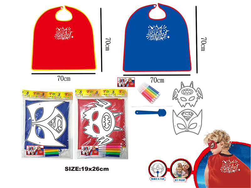 DIY Painting Mask Role-Playing Toys - Superman Series