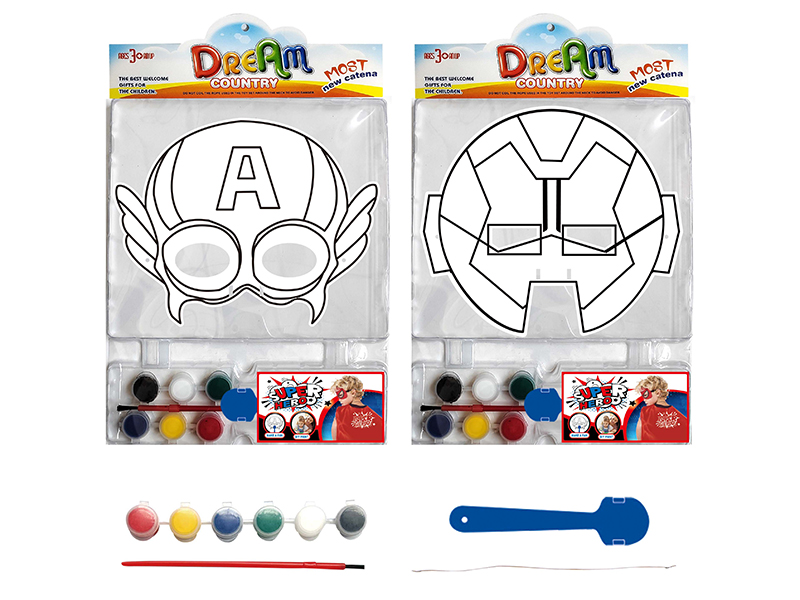 DIY Painting Mask Role-Playing Toys - Superman Series