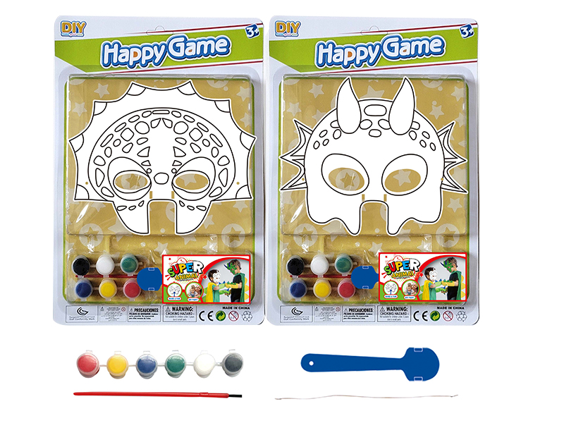 DIY Painting Mask Role-Playing Toys - Dinosaur Series