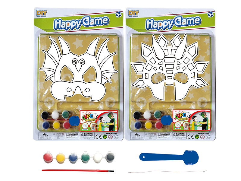 DIY Painting Mask Role-Playing Toys - Dinosaur Series