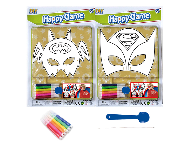 DIY Painting Mask Role-Playing Toys - Superman Series