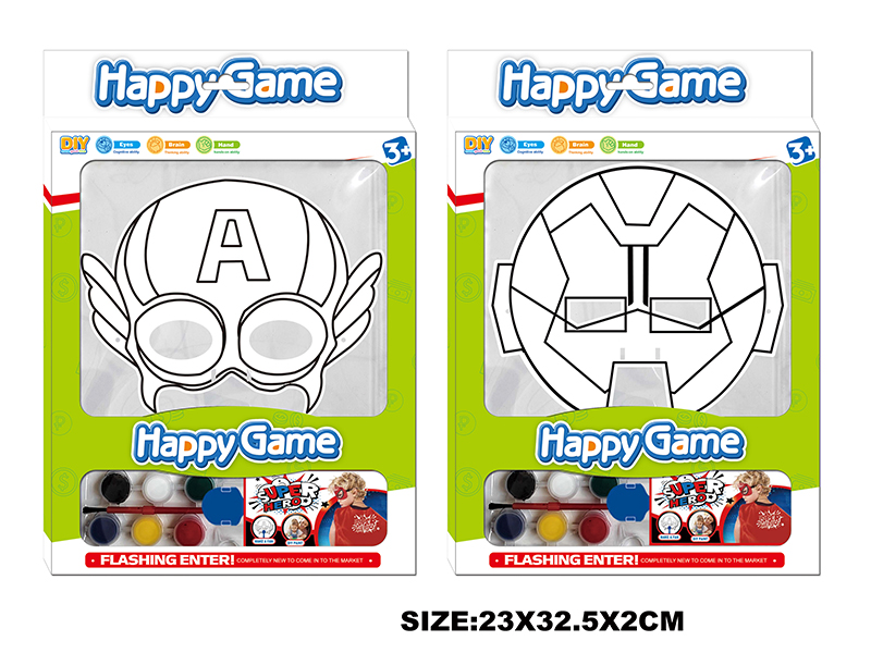 DIY Painting Mask Role-Playing Toys - Superman Series