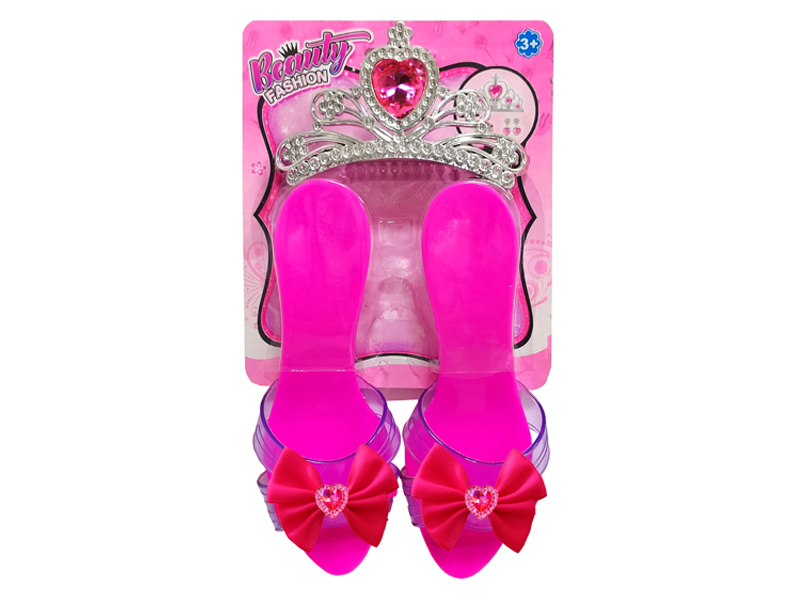 Girls' Jewelry High Heels Toy Set