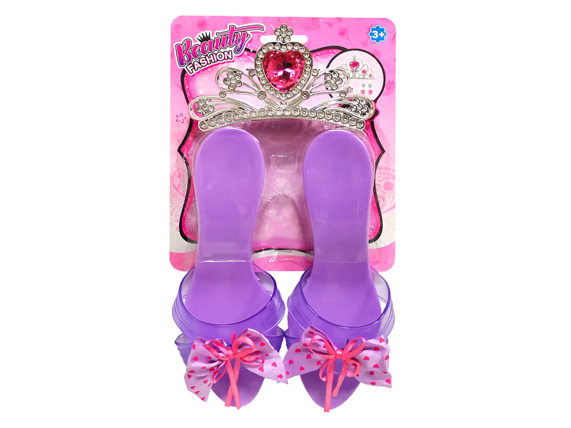 Girls' Jewelry High Heels Toy Set
