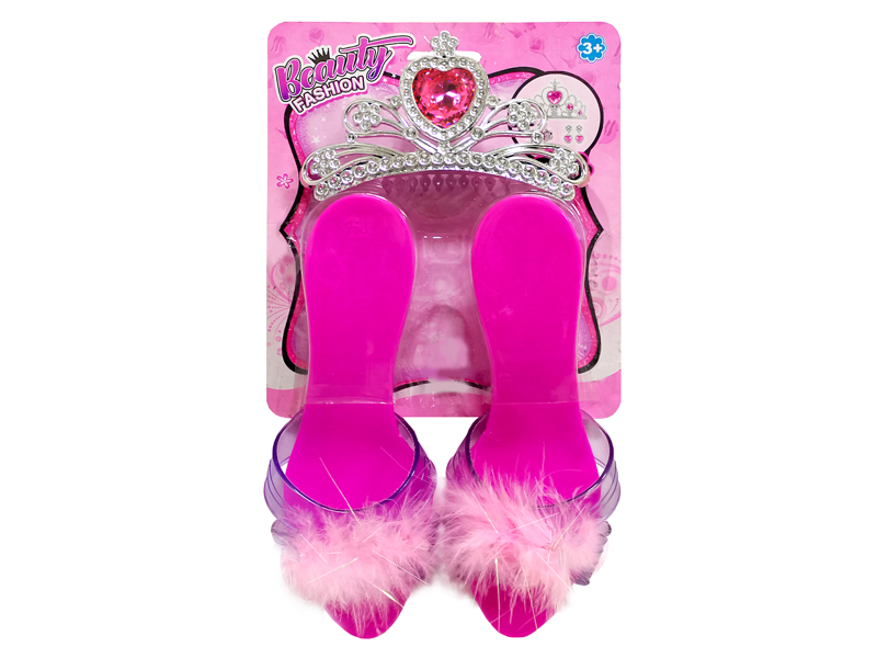 Girls' Jewelry High Heels Toy Set