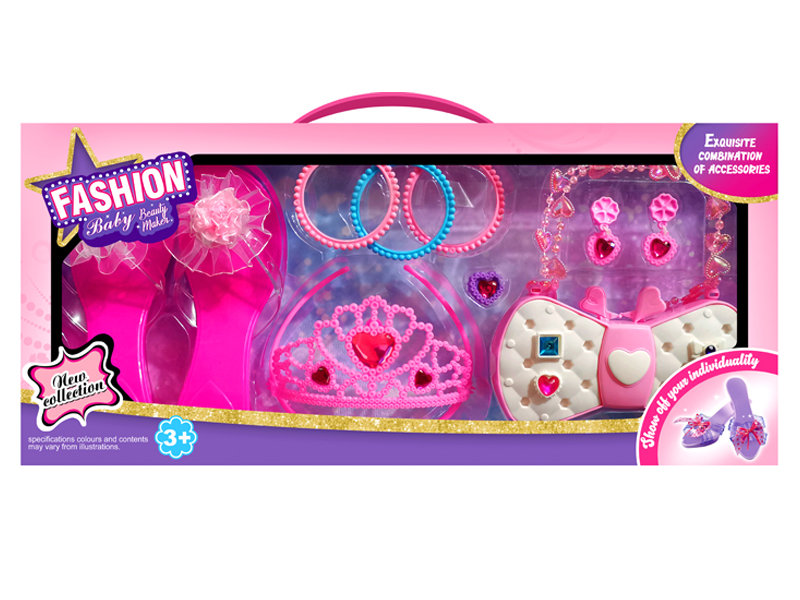 Princess Shoes Jewelry Bag Set