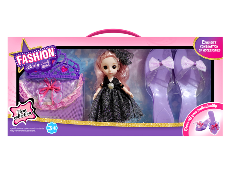 Princess Shoe Jewelry Set
