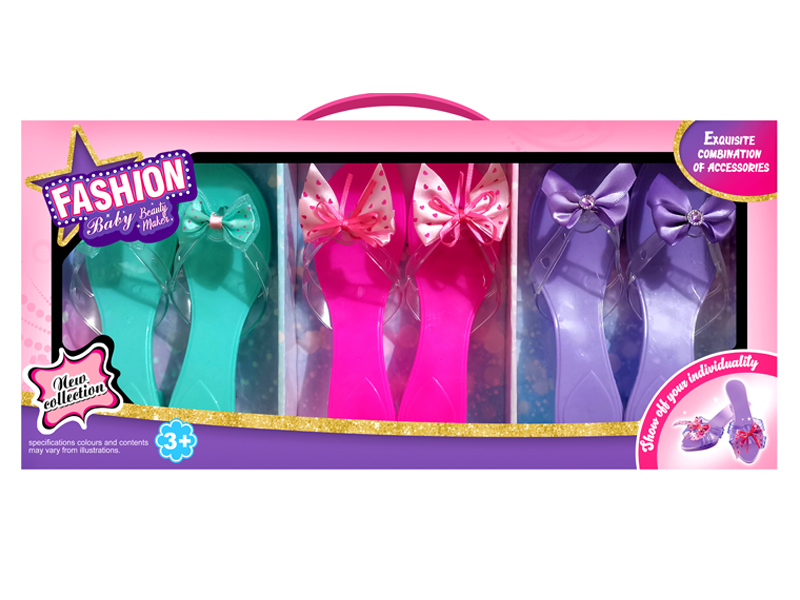 Princess Shoe Jewelry Set