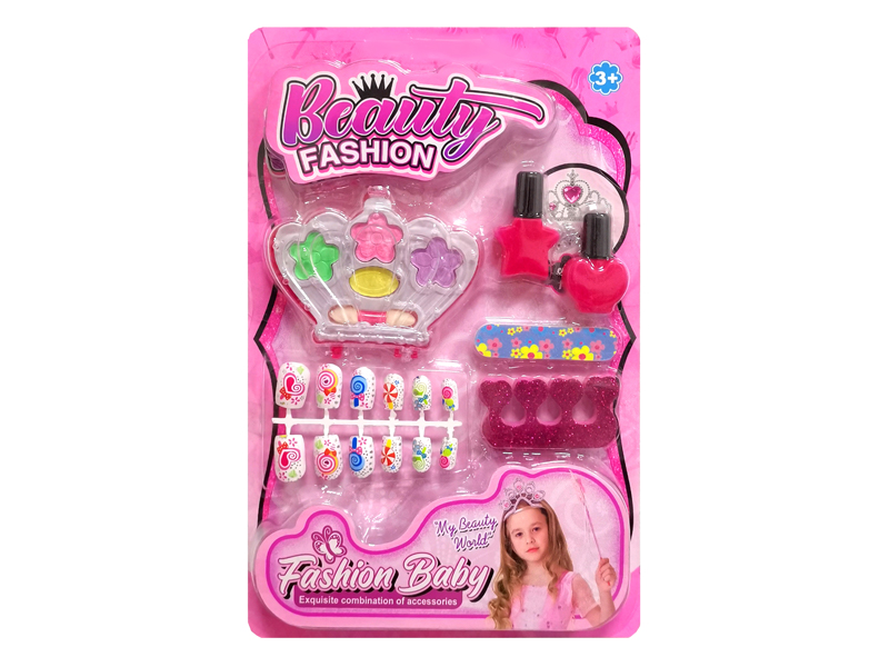 Makeup And Nail Jewelry Set