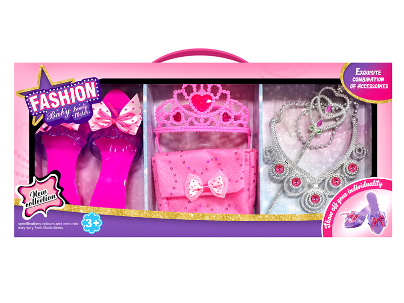 Crown Handbag Jewelry Set