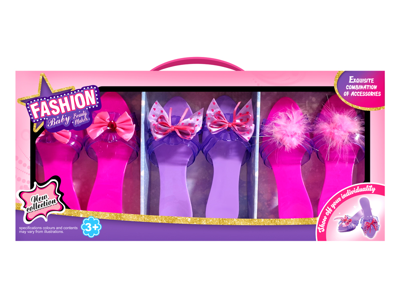 Princess Shoe Jewelry Set