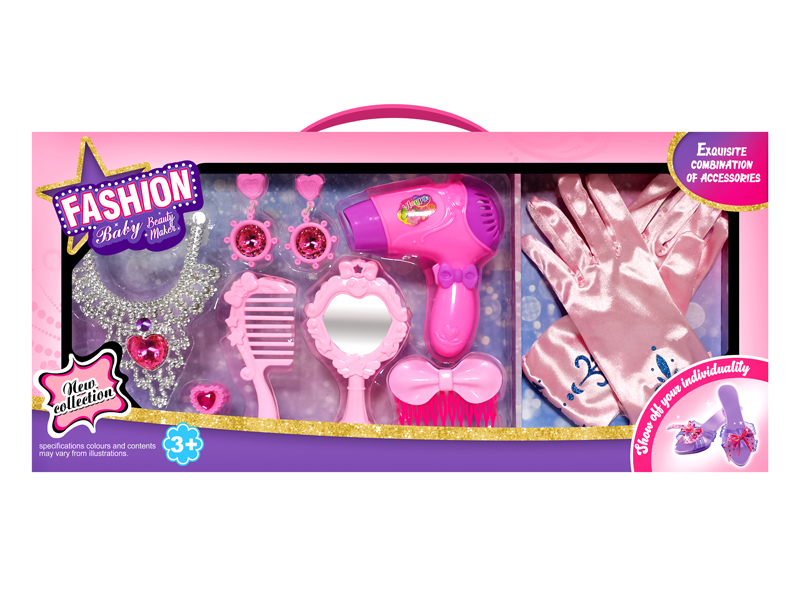 Princess Dressing Glove Jewelry Set
