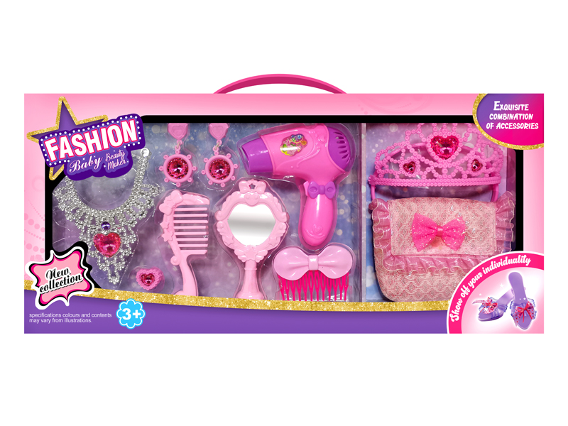 Princess Dressing Handbag Jewelry Set