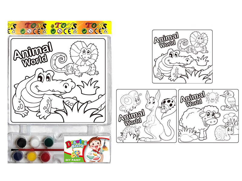 DIY Coloured Drawing Toys(Animals Pattern)