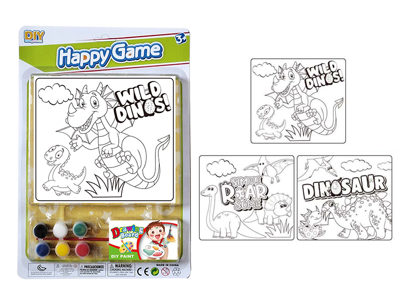 DIY Coloured Drawing Toys(Dinosaur Pattern)