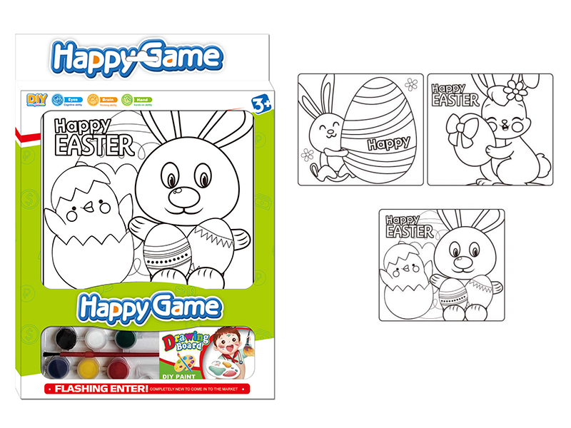 DIY Coloured Drawing Toys(Easter Pattern)