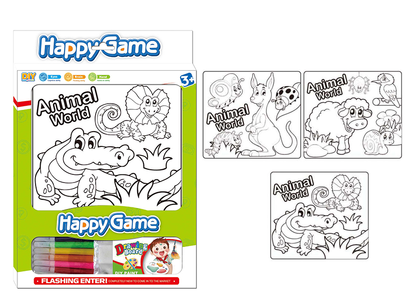 DIY Coloured Drawing Toys(Animals Pattern)
